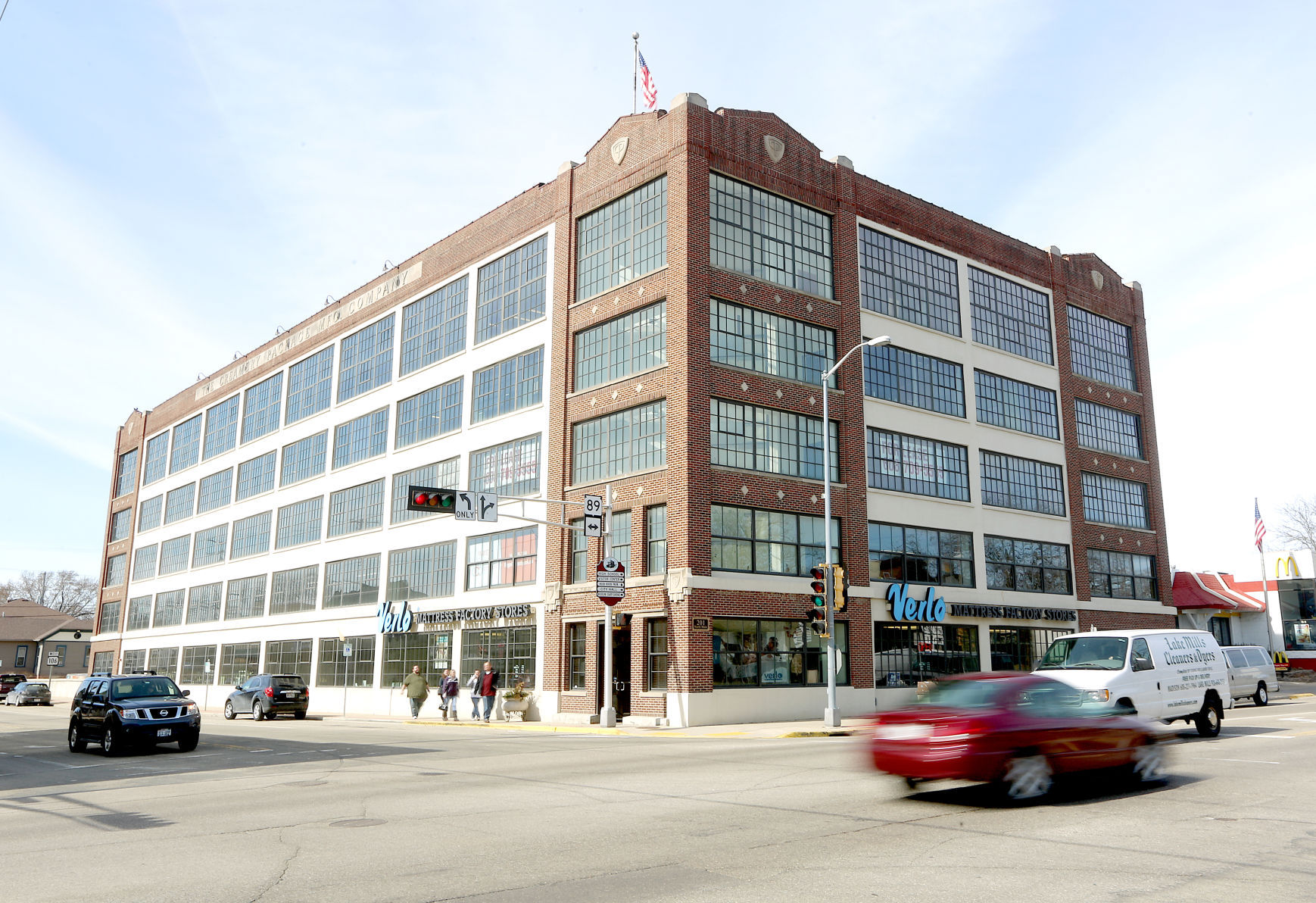 Creamery Package Manufacturing Co. building coming to life in Fort Atkinson